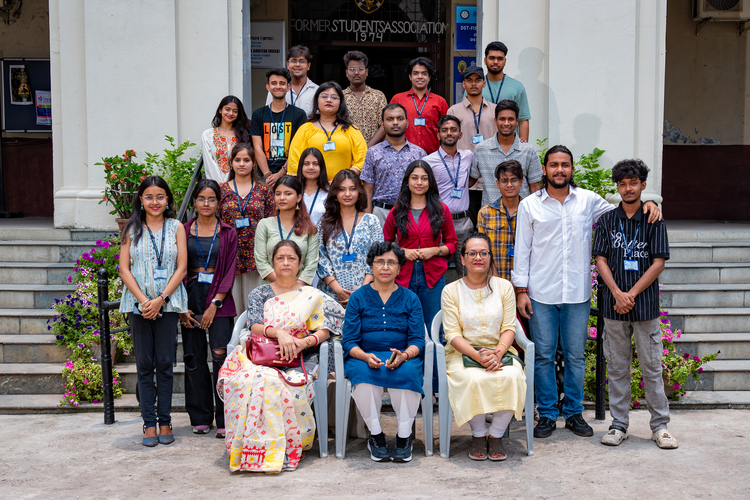 Group photos of the final year students (2025) with their teachers